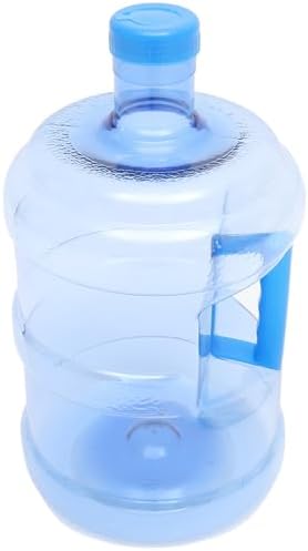 Milisten 2 Gallon Water Bucket: 7.5 Liters Plastic Portable Water Jug with Screw Cap and Handle, Large Capacity Pitcher Container Bottle for Home Outdoor Activities and Camping Supplies by Milisten