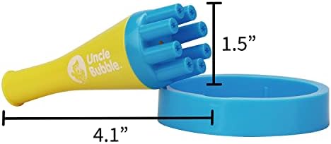 Uncle Bubble Mini Bubble Blower Family Pack of 3 for Kids - Image 6