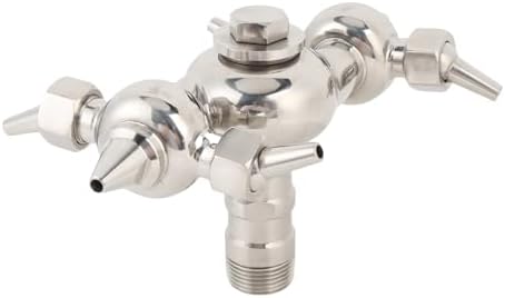 LICAEVEY P​​owerful ​360° Cleaning Spray Ball Canister for Tanks and Barrels with ​304 Stainless Steel Material,215mm Rinse Radius, 360° Cleaning Spray Ball Canister for Industrial Use - Image 3