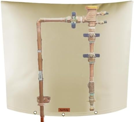 Backflow Insulated Cover for Well Pump Sprinkler Valve by Aprllolg
