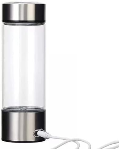 Hydrogen Water Maker Bottle, Promotes Metabolism, Portable Hydrogen Water Generator, 420ml, Transparent for Daily Use - Image 3
