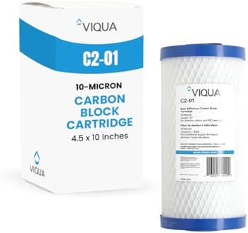 Viqua C2-01 Carbon Block Water Filter Cartridge, 10x4.5 Inch by VIQUA