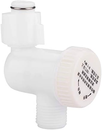 AUNMAS Toilet Fill Valve G1/2 Male Thread with Sealing Pad Stainless Steel Mesh Filter Quick Simple Installation Universal Toilet Inlet Valve Replacement Kit for Bathroom Faucet Accessory by AUNMAS