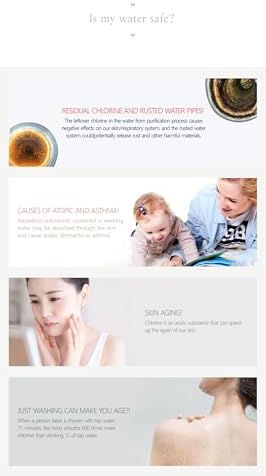 Vitamin Shower Filter for Reduces Dry Itchy Skin, Dramatically Improves the Condition of Your Skin and Hair White Rose - Image 7