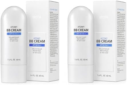 (2 Pack) A.t.o.m.y BB Cream SPF 30 PA++ Radiant coverage with anti-aging effects, hydration by Unknown