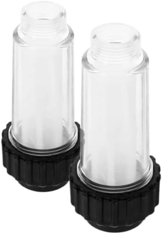 SOLUSTRE 2pcs Washing Machine Water Filter Attachment High Pressure Washer Inlet Sediment Filter with Mesh for Impurity Removal and Easy Installation by SOLUSTRE