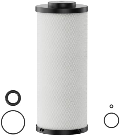 Radial Flow Carbon Block 20-Micron Cartridge filter Replacement Compatible with Watts Premier OneFlow Plus Whole House System Up to 50,000 Gallons 1 Pack by Unknown