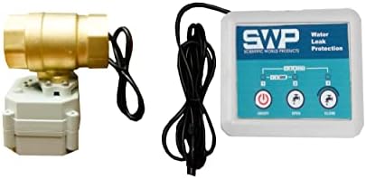 Crystal Quest Leak Detector Smart Valve for Whole House Water Filters | 1" Connector, Auto Shutoff, Reliable Leak Detection, Made in USA, Easy Installation by CrystalQuest