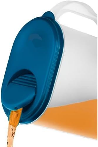 1 Gallon Water Pitcher with Lid & Pivot Spout -Slim Design Fits Fridge Door - Image 3