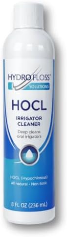 HOCL Irrigator Cleaner – Oral Irrigator Maintenance Solution – Alcohol-Free Formula – 8 oz by Unknown
