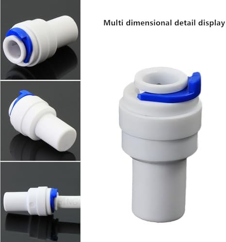 1/4" Push-Fit Hose Cap for RO Water Filter, 3 Pcs - Image 2