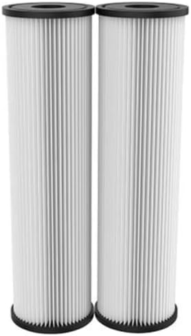 Pentair OMNIFilter RS1 Sediment Water Filter, 10" Standard Whole House Pleated Cellulose Replacement Cartridge, 10" x 2.5", 20 Micron, Pack of 2 - Image 2
