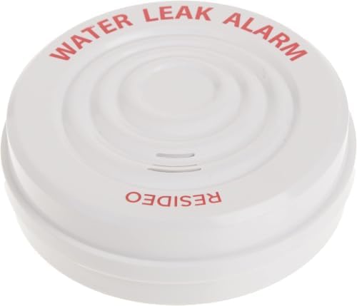 Resideo RWD21 Reusable Water Leak Alarm,White (Pack of 6) by RESIDEO