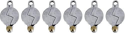 NUSET 6 x 2895-3 Water Faucet Lock - Water Spigot Lock for Garden Hose Bib Lock (2895-6), Chrome by NU-SETInc