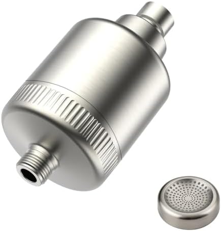 2 in 1 Shower Filter and Filtered Shower Head for Hard Water by Heable