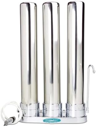 80,000 Gallon Countertop Water Filter System | Smart + Carbon Block + Sediment Filtration | Crystal Quest by CrystalQuest