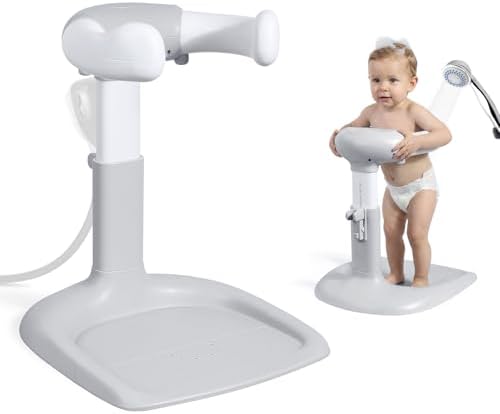 Orzbow Baby Bath Stand with Non-Slip Base - Adjustable Height, Gray by Orzbow-MakeParentingEasier