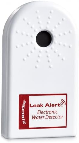 Zircon® Leak Alert™ Water Leak Detector, Loud 90 dB Water Alarm by Zircon
