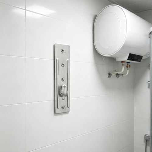 2pcs Heavy Duty Water Heater Wall Mounting Hook Plate Bracket - Image 5