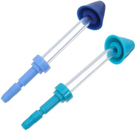 KICHOUSE 2PCS Replacement Water Flosser Heads - Irrigator Head Tips for Water Flossing- Tips Replacement for Nose and Oral Washing Compatible with Waterpik by kichouse