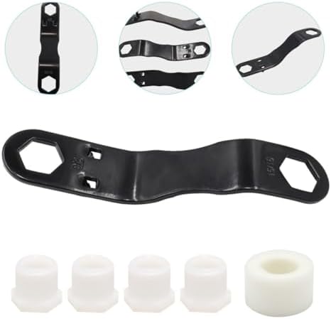 Rv Water Heater Drain Plug Wrench Kit 4 Replacement Plugs - Image 6