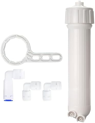 1812 RO Membrane Housing Kit, for 50/75/100 GPD RO Membrane, with Accessories, for DIY RO Water System Reverse Osmosis System by Unknown