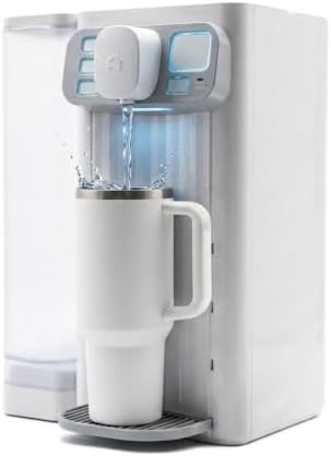 HOMEWATER Countertop Water Filter System – Portable 1-Gallon Electric Water Dispenser with Activated Carbon Filtration – Reduces PFAS, Lead, Chlorine & Microplastics – No Installation Required by HomeWater