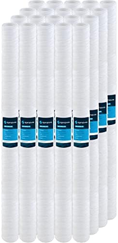 SpiroPure SP-CW50-40 40x2.5 50 um Sediment Water Filter SWC-25-4050 20PK by SpiroPure