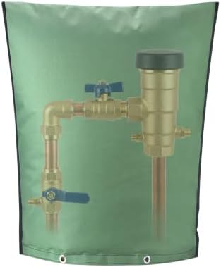 16"Wx20"H Backflow Preventer Insulation Cover, Sprinkler Covers for Outside by Quoyiyo