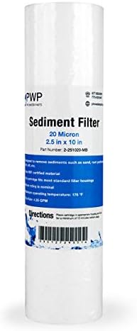 Whole House Water Filtration System with White Housing and Sediment Filter - Image 3