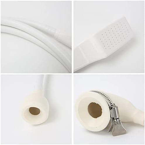Sink Sprayer Hose Attachment for Faucet, Faucet Shower Spray Hoses, Shower Head Attaches to tub Faucet, Portable Shampoo Sprayer for Bath Baby, Washing Hair, dog shower (2m/78.74in) - Image 5