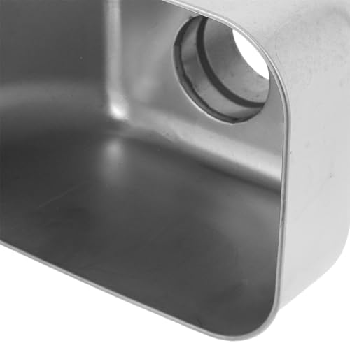 Stainless Steel Rain Gutter Nozzle, 7.3cm Downspout Filter - Image 3