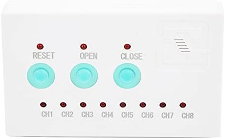 Cryfokt Water Leaking Sensor, Audible Overflow Protection Detector with DN25 Shutoff Valve, Sound Light Alarm 8 LED Indicators for Water Pipe Heating System Central Air Conditioni (US Plug) - Image 7