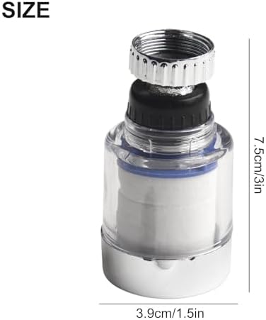 FABULETTA ABS Faucet Mount Tap Water Purifier Filter For Kitchen Sink Or Bathroom Shower, Easy To Install, Tough Cartridge Providing Clean Safe Drinking Water At Home - Image 4