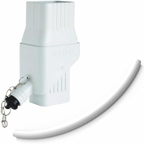 JUMBO Rooftop Rainwater Harvesting System from Downspouts Diverter Size 2” x 3” by JUMBO