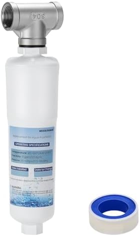 MEASUREMAN 3/4''NPT Whole House Scale Inhibitor Filter - Anti-Limescale Protection for Hot Water Heaters, Pipes & Appliances, Prevents Buildup, Extends System Lifespan​ by MEASUREMAN