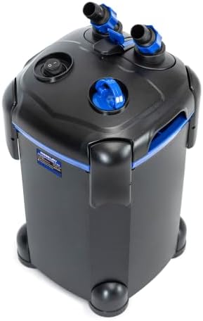 AMOSIJOY Ultra-Quiet Canister Filter for Large Fish Tanks and Aquariums by AMOSIJOY