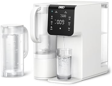 DREO WF511 Reverse Osmosis Water Filter, 7-Stage RO Water Filtration System Removes 99.99% Contaminants, Installation-Free, TDS Reduction, BPA-Free Pitcher, 3:1 Pure to Drain by Unknown