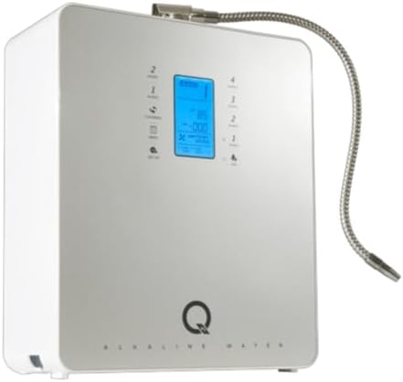Tyent - Q-Series Water Ionizer - Dual Filtration System - Hydrogen Enhanced Water Purification - Adjustable pH Settings - Backlit Color Touch Panel & Auto-Flow Stop by TyentUSA