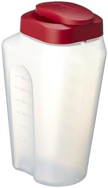 GoodCook 1 Quart Bottle with Snap Lock Easy-Pour Lid, BPA Free, Clear - Image 2