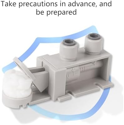 Leak Stop Valves Water Protective for Reverse Osmosis Under Sink Water Filter Systems Auto Shut Offs Device Leaks - Image 4