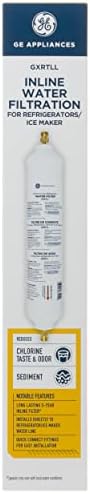 GE Appliances Refrigerator Water Filter, Certified to Reduce Sediment, Chlorine & Other Impurities, Easy Install for Built-in Filtration Refrigerators, 5-Year Lifespan, GXRTLL (Pack of 4) - Image 2