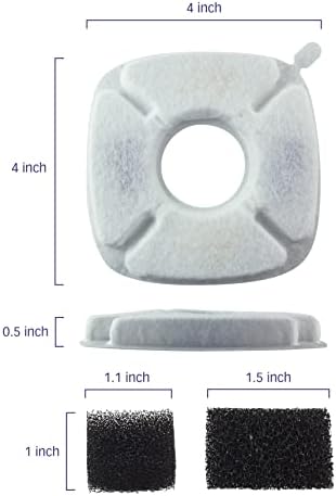 PET STANDARD Filters for VEKEN 2.8L Fountain, 12-Pack - Image 3