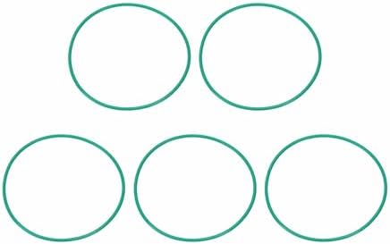 HARFINGTON 5 Pcs Fluorine Rubber O-Rings 89mm OD 84.2mm ID 2.4mm Width Round Sealing O Ring Seal Gasket for Industrial Engines Plumbing Faucet Hose Automotive by HARFINGTON