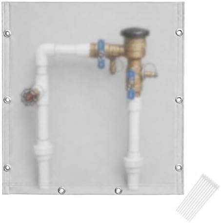 Backflow Cover,3-Layer Insulated Pipe Freeze Protection Cover,16''W x 20''H by Oiendrr