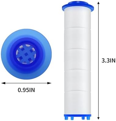 20 Pack Shower Filter Shower Head Filter PP Cotton Filter Handheld, Filter Replacement Filter Tool Suitable for Various Specifications of Shower Heads (3.3 inches) - Image 2