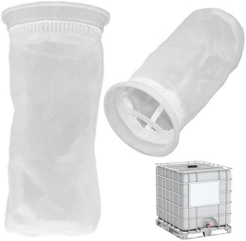 2PCS Rain Barrel Filter, Washable Nylon Rain Barrel Screen Filter, Mesh Rain Barrel Filter Reusable Replacement Rain Water Filter, Rain Barrel Filter by Peosaard