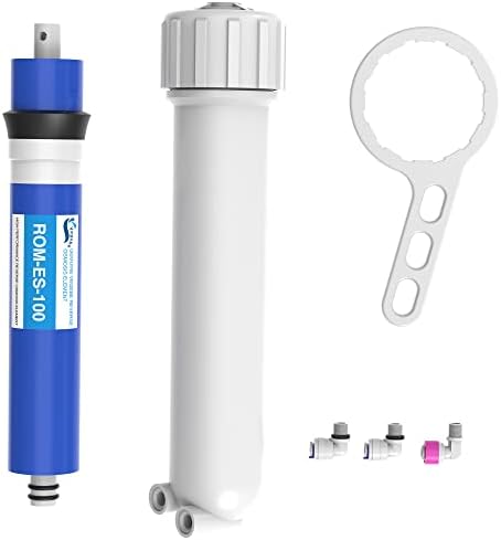 100 GPD RO Membrane Filter Replacement with Reverse Osmosis Housing by Vegebe