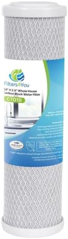 CFS 10x2.5 Carbon Block for CCI-10-CA CCI-10-CLW CCI-10-CLW12-1 Pack by CompleteFiltrationServices