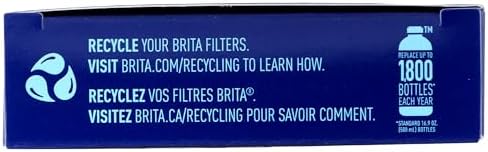 Brita Water Bottle Replacement Filters, BPA-Free, Replaces 1,800 Plastic Water Bottles a Year, Lasts Two Months or 40 Gallons, Includes 3 Filters - Image 4